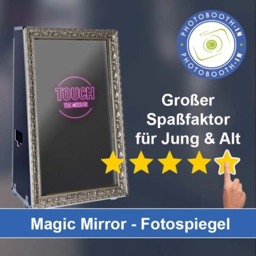 In Eggenstein-Leopoldshafen einen Magic Mirror Fotospiegel mieten
