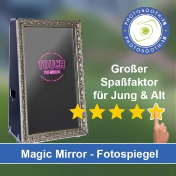 In Eggesin einen Magic Mirror Fotospiegel mieten