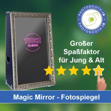 In Ehningen einen Magic Mirror Fotospiegel mieten