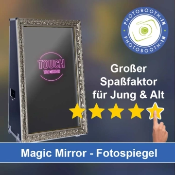 In Ehrenkirchen einen Magic Mirror Fotospiegel mieten