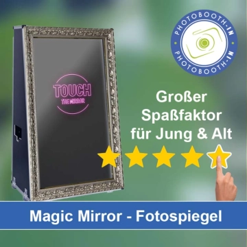 In Ehringshausen einen Magic Mirror Fotospiegel mieten