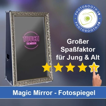 In Eibelstadt einen Magic Mirror Fotospiegel mieten