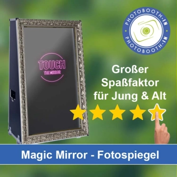 In Eichenau einen Magic Mirror Fotospiegel mieten