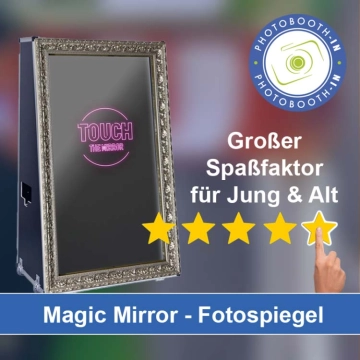 In Eilenburg einen Magic Mirror Fotospiegel mieten