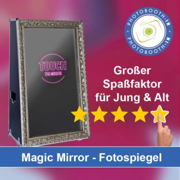 In Einhausen einen Magic Mirror Fotospiegel mieten