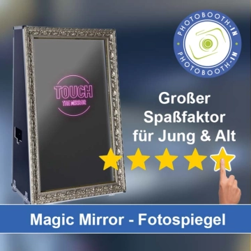 In Eiselfing einen Magic Mirror Fotospiegel mieten