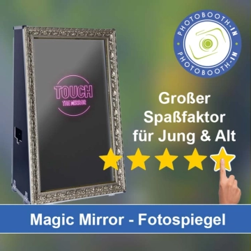 In Eisenberg (Pfalz) einen Magic Mirror Fotospiegel mieten