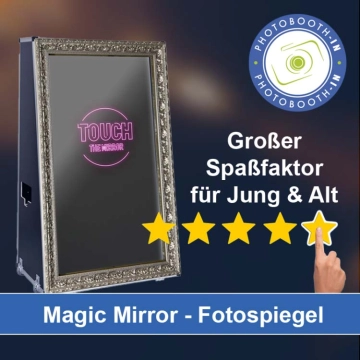 In Eisenberg (Thüringen) einen Magic Mirror Fotospiegel mieten