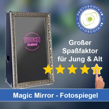 In Eisenhüttenstadt einen Magic Mirror Fotospiegel mieten