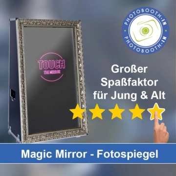 In Eisingen (Baden) einen Magic Mirror Fotospiegel mieten