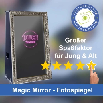 In Eisingen (Bayern) einen Magic Mirror Fotospiegel mieten
