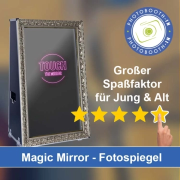 In Eiterfeld einen Magic Mirror Fotospiegel mieten