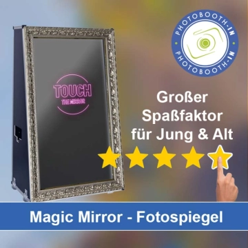 In Ellerau einen Magic Mirror Fotospiegel mieten