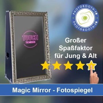 In Ellerbek einen Magic Mirror Fotospiegel mieten