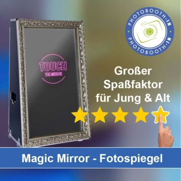 In Ellhofen einen Magic Mirror Fotospiegel mieten