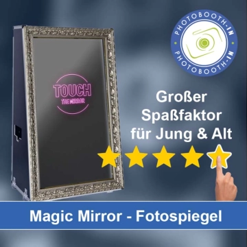 In Elmshorn einen Magic Mirror Fotospiegel mieten