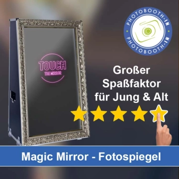 In Elsenfeld einen Magic Mirror Fotospiegel mieten