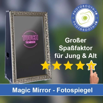 In Elsterberg einen Magic Mirror Fotospiegel mieten