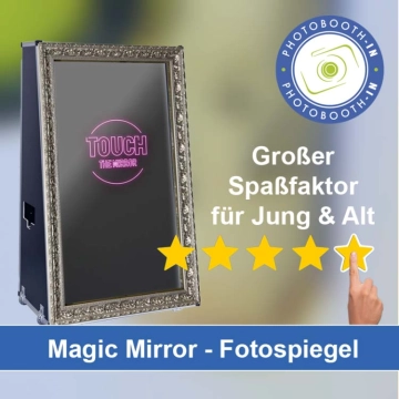 In Elsterheide einen Magic Mirror Fotospiegel mieten