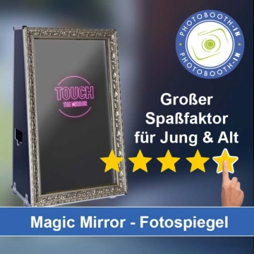 In Elz (Westerwald) einen Magic Mirror Fotospiegel mieten