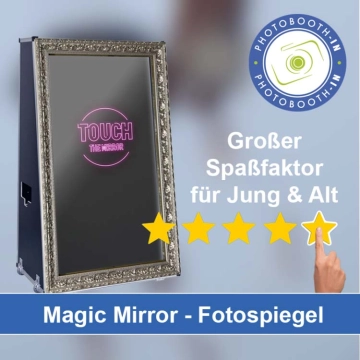 In Elzach einen Magic Mirror Fotospiegel mieten
