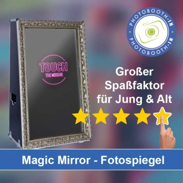 In Elze einen Magic Mirror Fotospiegel mieten