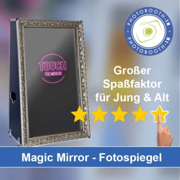 In Elztal einen Magic Mirror Fotospiegel mieten