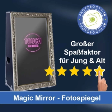 In Emden einen Magic Mirror Fotospiegel mieten