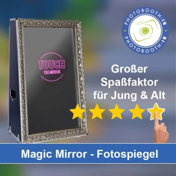 In Emlichheim einen Magic Mirror Fotospiegel mieten