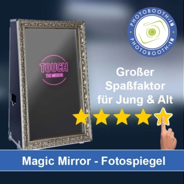 In Emmelshausen einen Magic Mirror Fotospiegel mieten