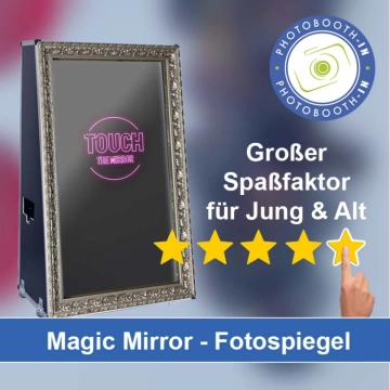 In Emmerthal einen Magic Mirror Fotospiegel mieten