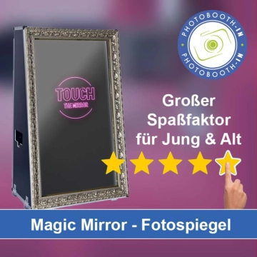 In Ensdorf (Saar) einen Magic Mirror Fotospiegel mieten