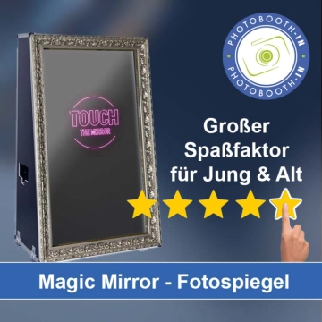 In Ense einen Magic Mirror Fotospiegel mieten