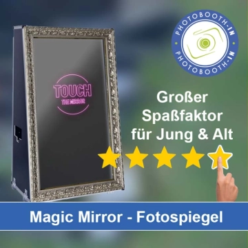 In Eppendorf einen Magic Mirror Fotospiegel mieten