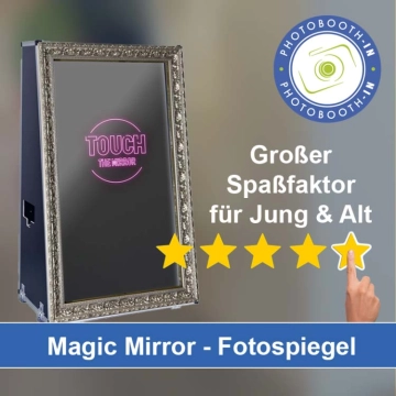 In Erbach (Odenwald) einen Magic Mirror Fotospiegel mieten