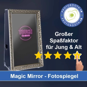 In Erbendorf einen Magic Mirror Fotospiegel mieten