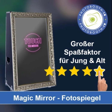In Erfurt einen Magic Mirror Fotospiegel mieten