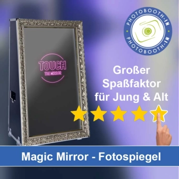 In Ergoldsbach einen Magic Mirror Fotospiegel mieten