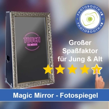 In Erkner einen Magic Mirror Fotospiegel mieten