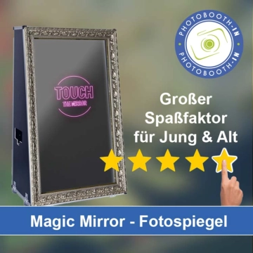 In Erlau (Sachsen) einen Magic Mirror Fotospiegel mieten