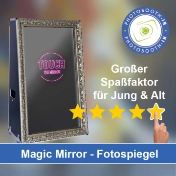 In Erlenbach am Main einen Magic Mirror Fotospiegel mieten