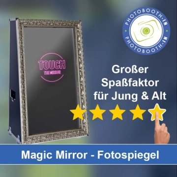 In Erwitte einen Magic Mirror Fotospiegel mieten