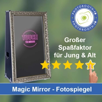 In Eschborn einen Magic Mirror Fotospiegel mieten