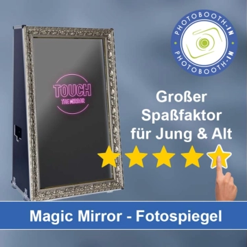 In Eschenburg einen Magic Mirror Fotospiegel mieten