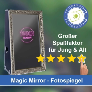In Eschlkam einen Magic Mirror Fotospiegel mieten