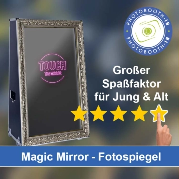 In Eschweiler einen Magic Mirror Fotospiegel mieten