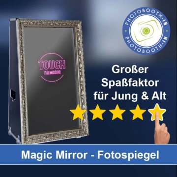 In Espelkamp einen Magic Mirror Fotospiegel mieten