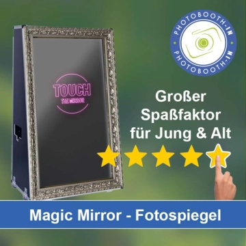 In Essen (Oldenburg) einen Magic Mirror Fotospiegel mieten