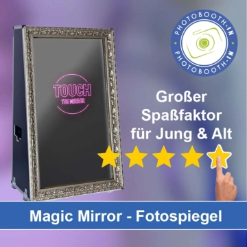 In Essenheim einen Magic Mirror Fotospiegel mieten