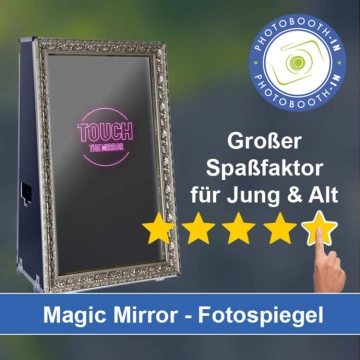 In Esterwegen einen Magic Mirror Fotospiegel mieten